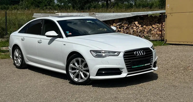 samochody osobowe Audi A6 cena 93000 przebieg: 142000, rok produkcji 2017 z Tolkmicko